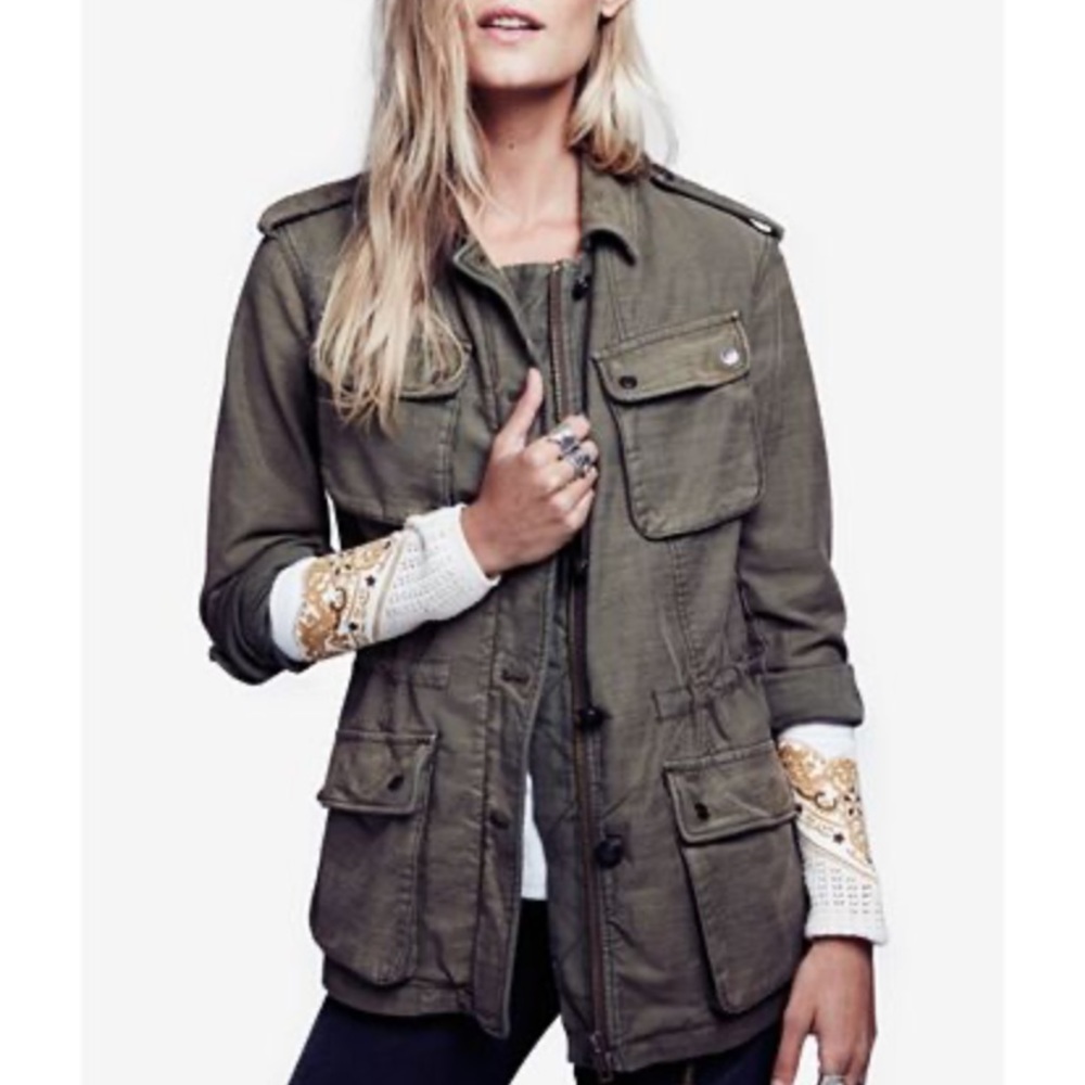 FREE PEOPLE Not your Brother’s Surplus army jacket